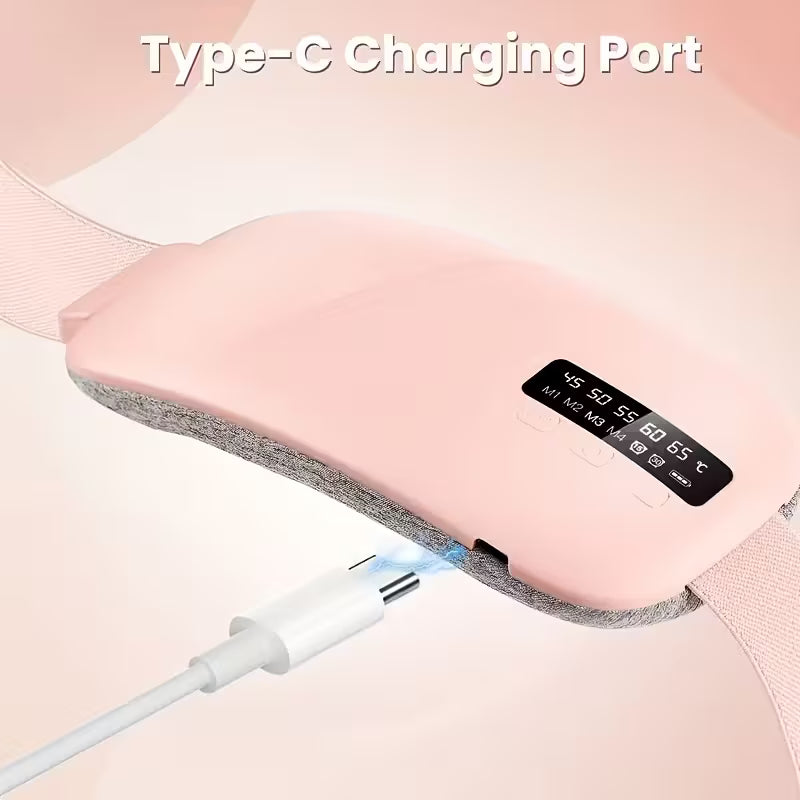 Electric Menstrual Heating Pad Period Cramp Massager