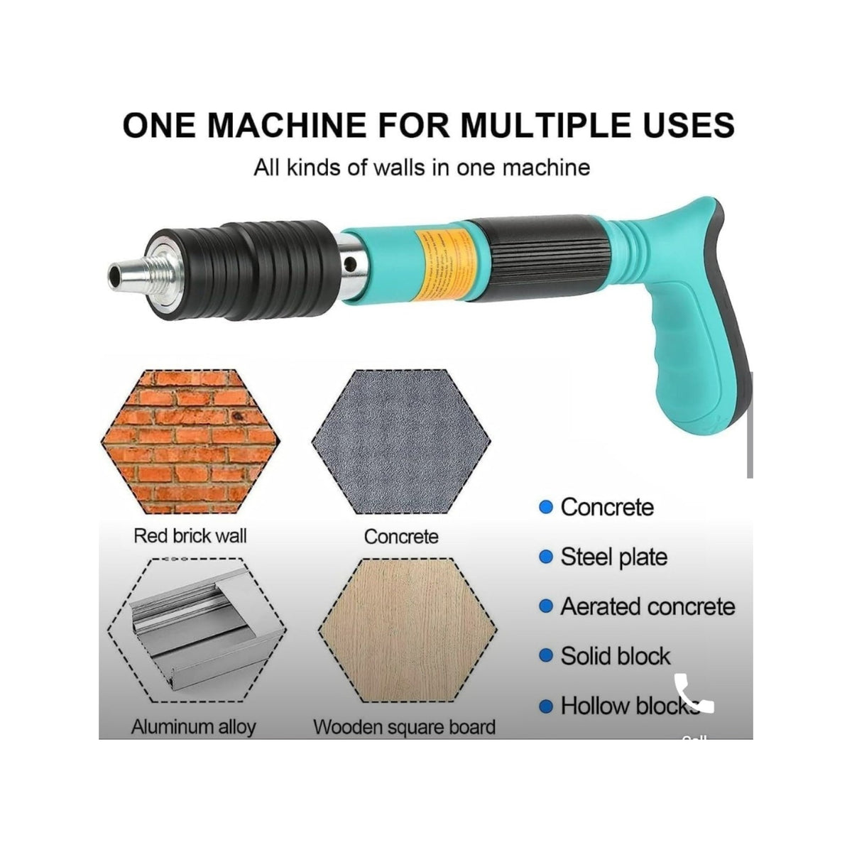 Adjustable Steel Nail Gun