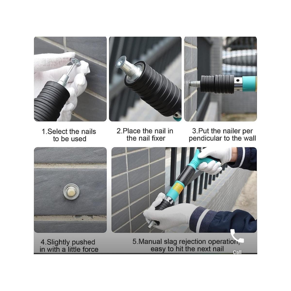 Adjustable Steel Nail Gun