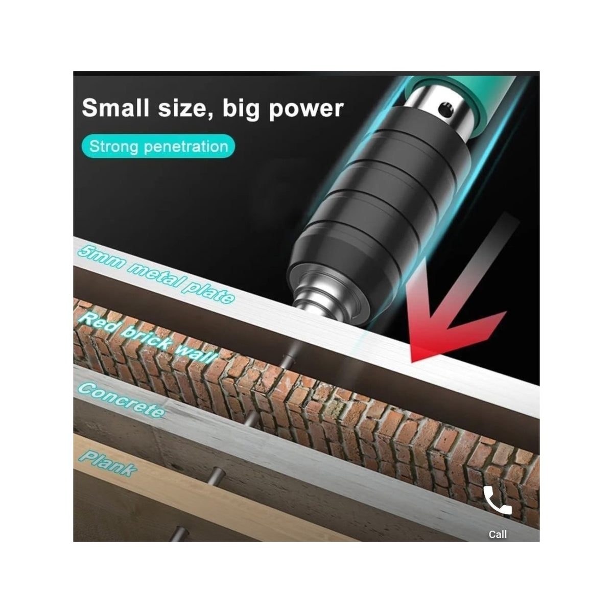Adjustable Steel Nail Gun