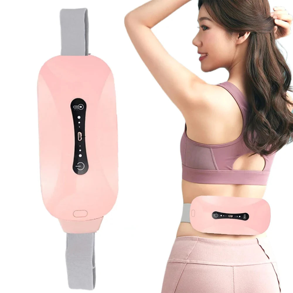 Electric Menstrual Heating Pad Period Cramp Massager